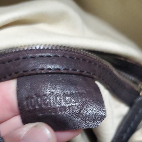 Roberto Cavalli Brown Crossbody Bag with Vintage Leather - Picture 8 of 14